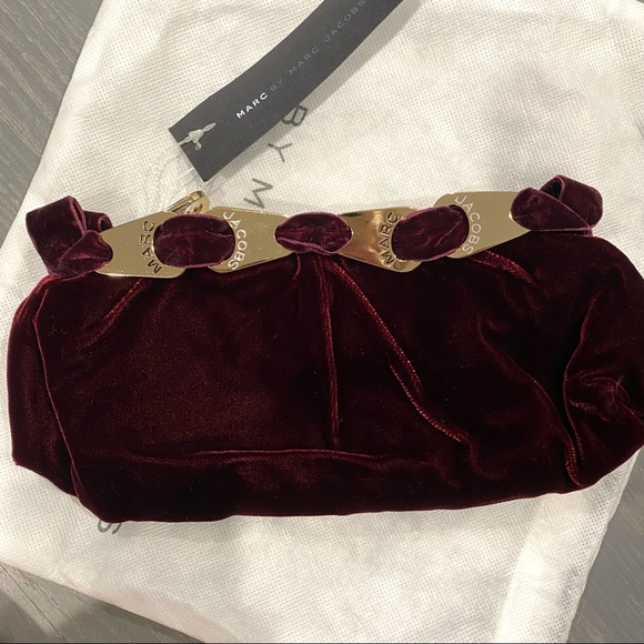 NWT Marc by Marc Jacobs Velvet Clutch - Picture 5 of 7